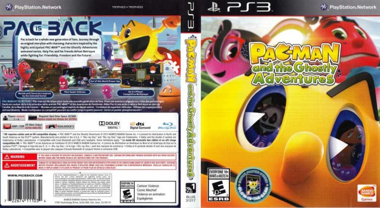 Pac-Man and the Ghostly Adventures - PlayStation 3 | VideoGameX